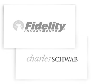 Rebalance IRA custodians Fidelity Investments and Charles Schwab
