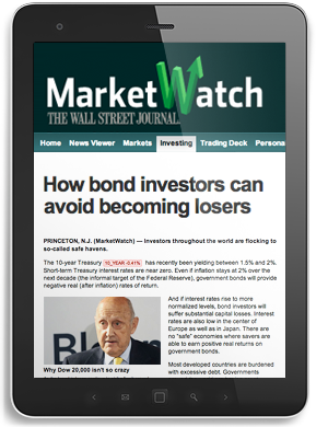 Safer bond investing advice from Burt Malkiel