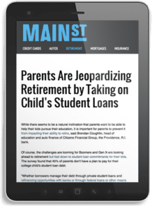 Parents Are Jeopardizing Retirement by Taking on Child’s Student Loans