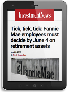 Fannie Mae retirement assets