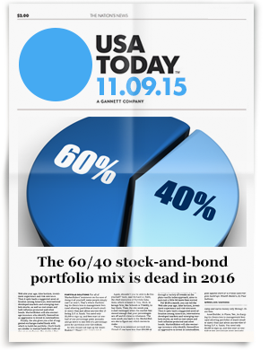 The 60/40 stock-and-bond portfolio mix is dead in 2016