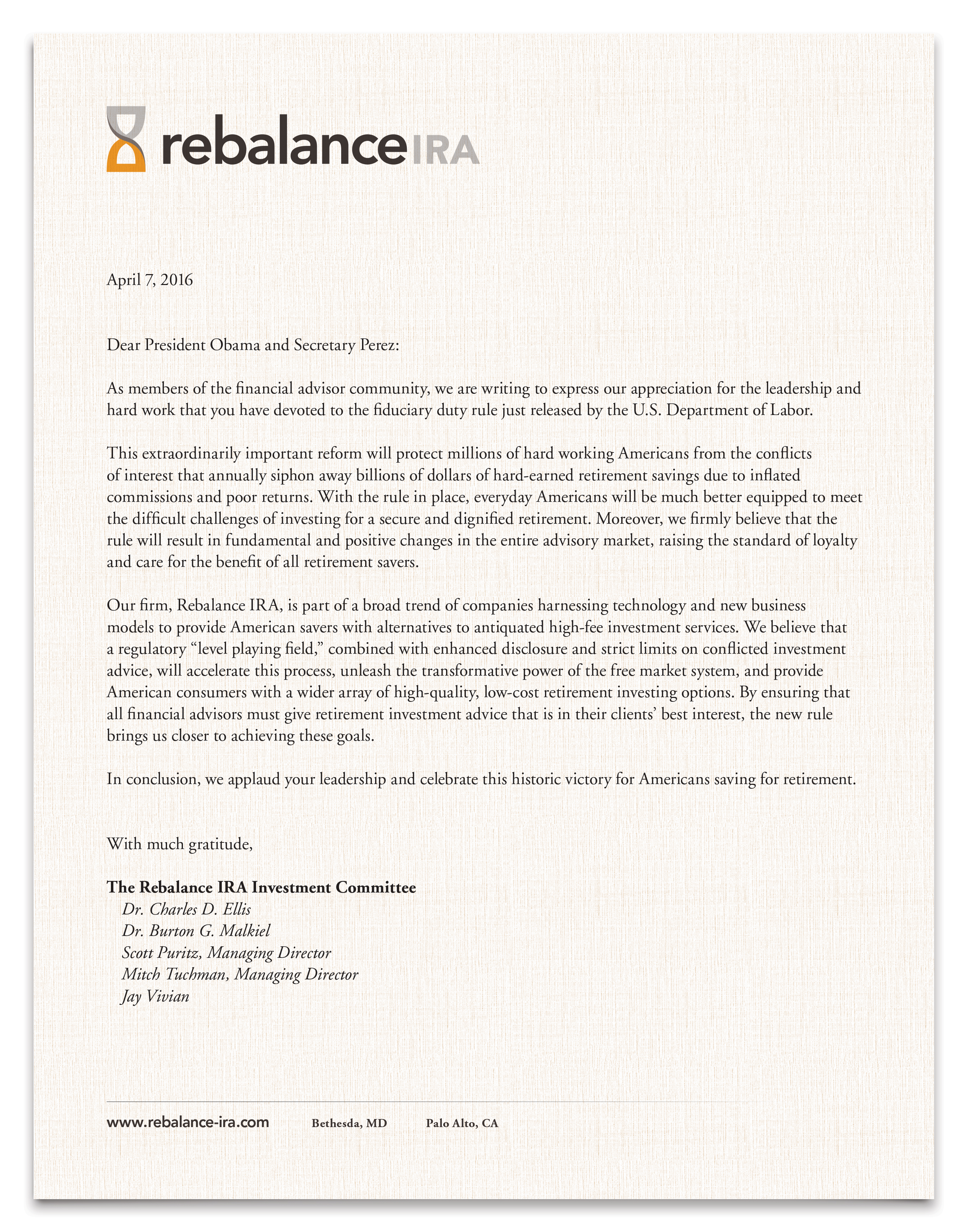 Retirement Letter Of Appreciation from www.rebalance360.com