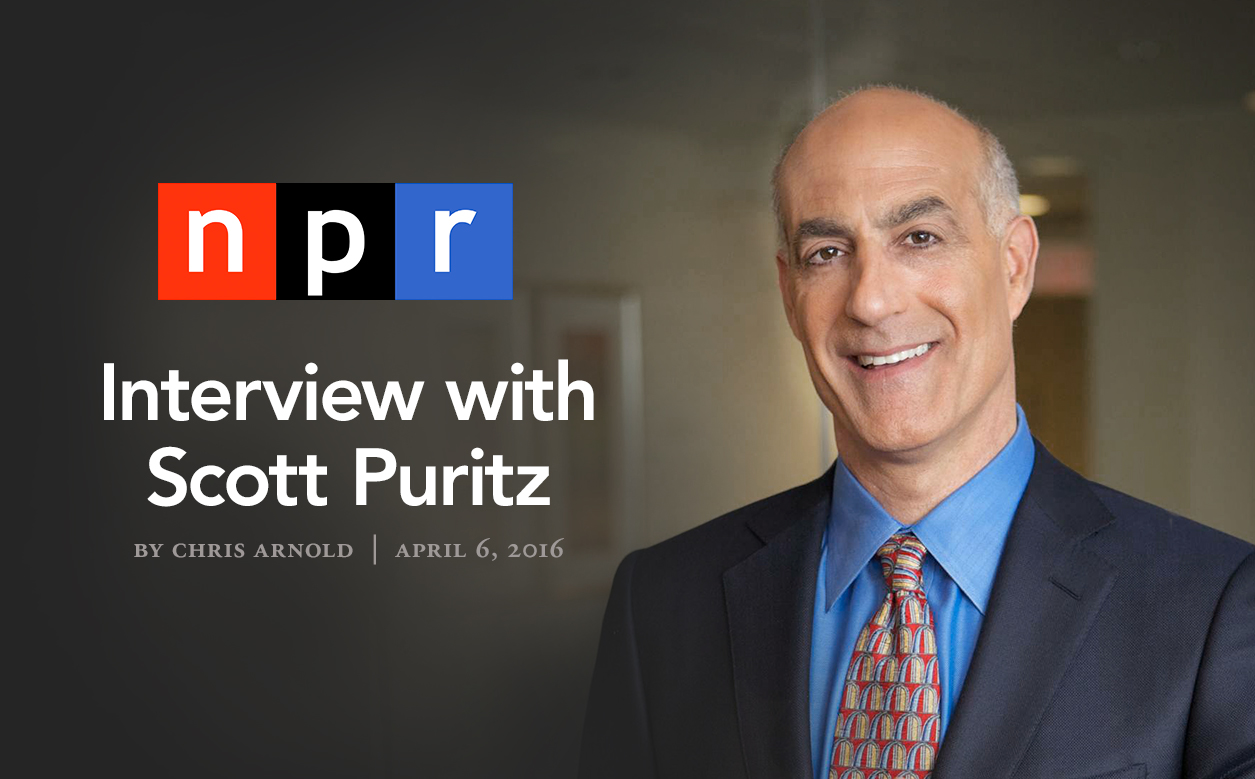 Scott Puritz tells NPR how low fees will save investors millions