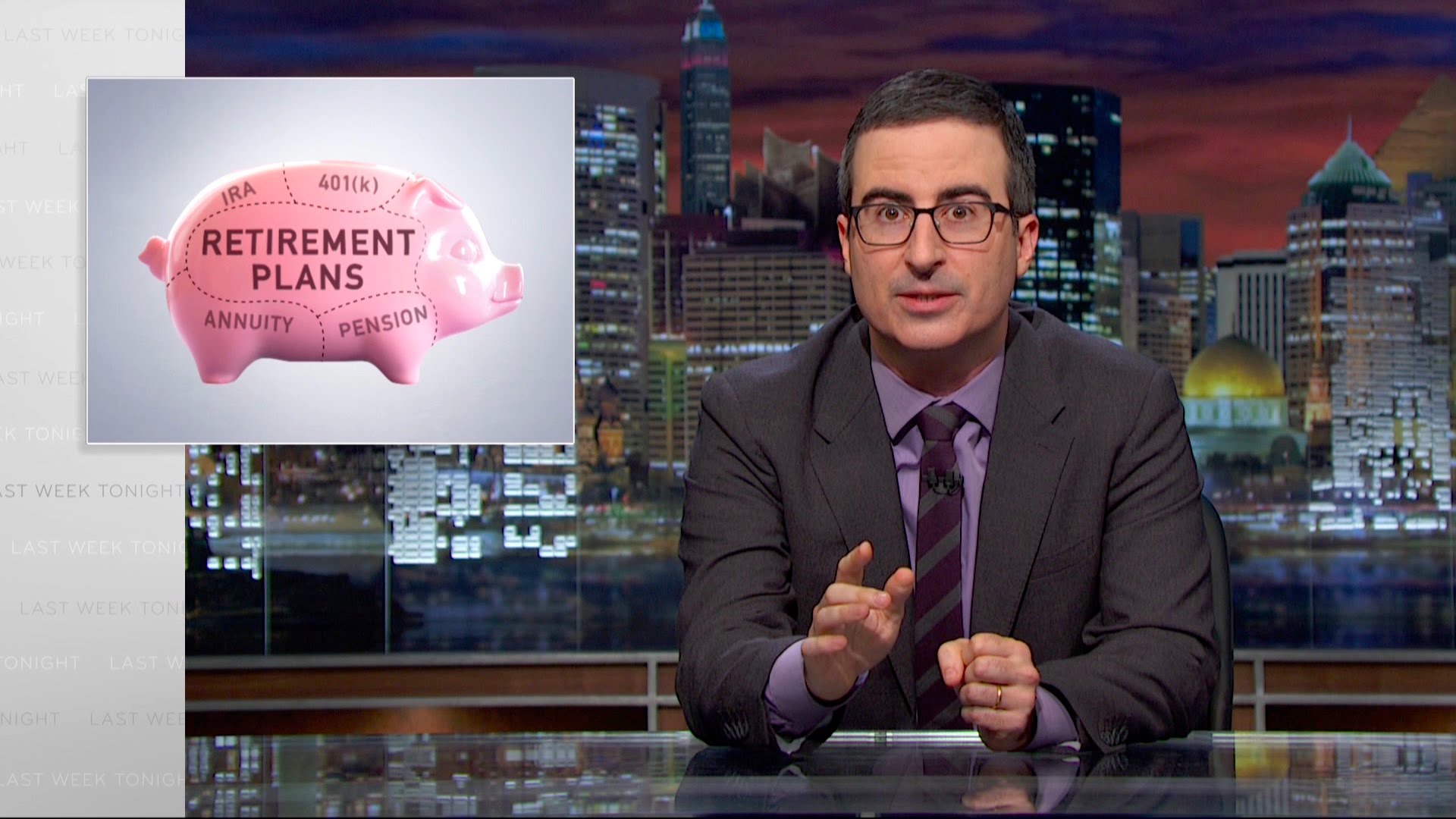 John Oliver explains why retirement plans fail investors