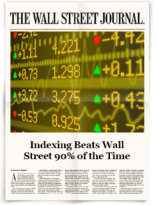 Burt Malkiel Wall Street Journal Indexing Beats Wall Street