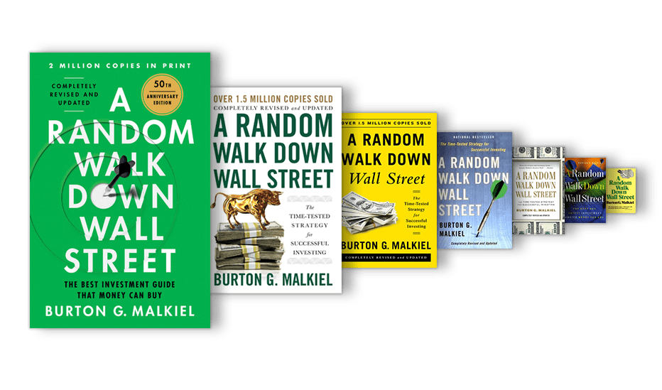 Random Walk Down Wall Street Book Collage